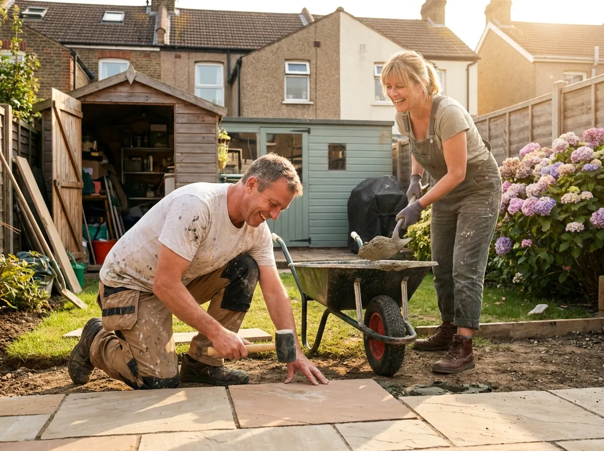 DIY Patio Laying Guide
