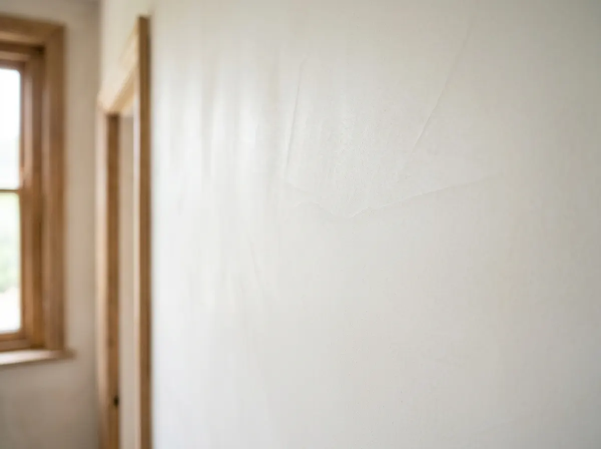 Textured breathable lime plaster on a heritage wall
