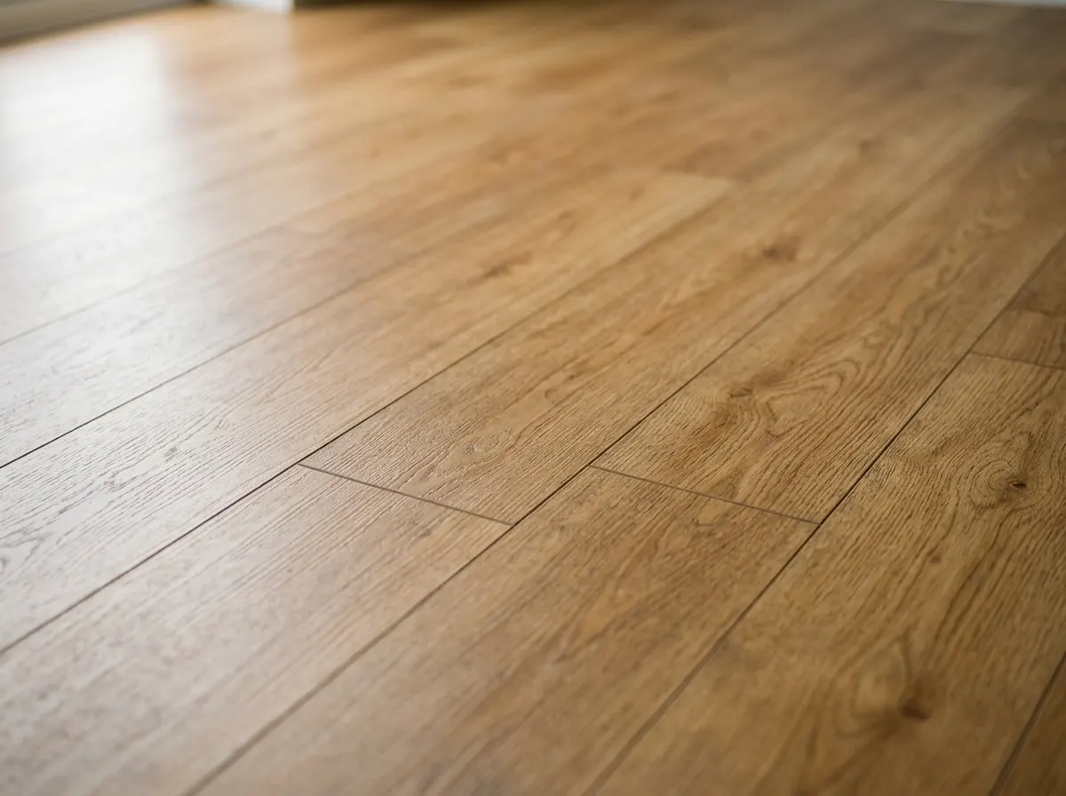 Luxury Vinyl Tile (LVT) flooring being laid
