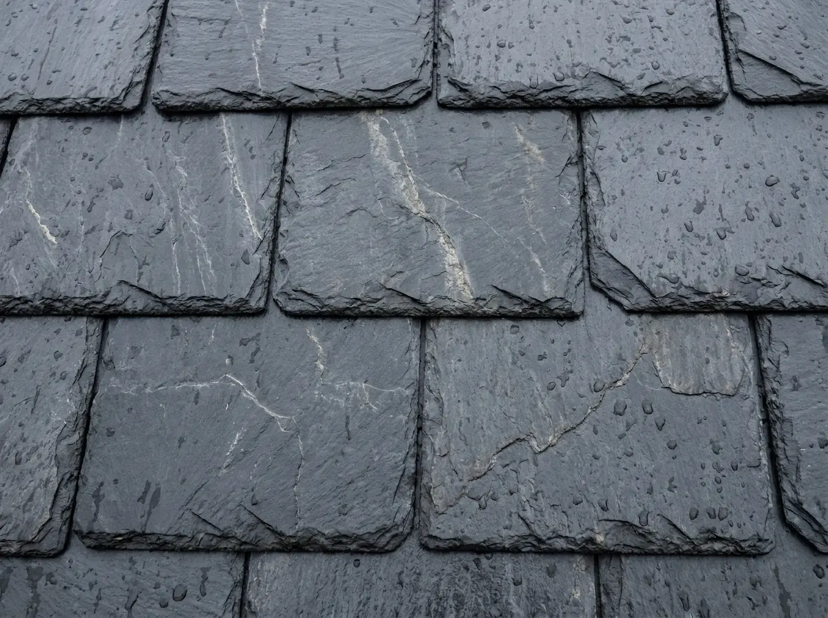 Premium natural Welsh slate roof