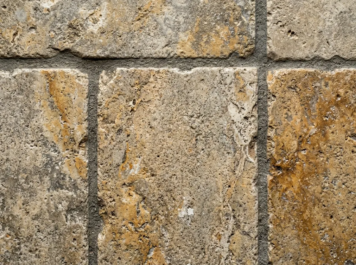 Natural travertine stone floor tiles