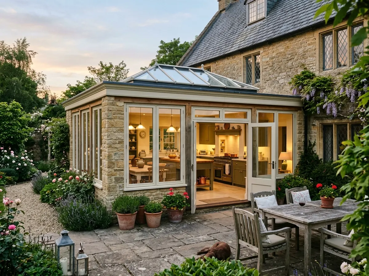 Glass Box Kitchen Extension