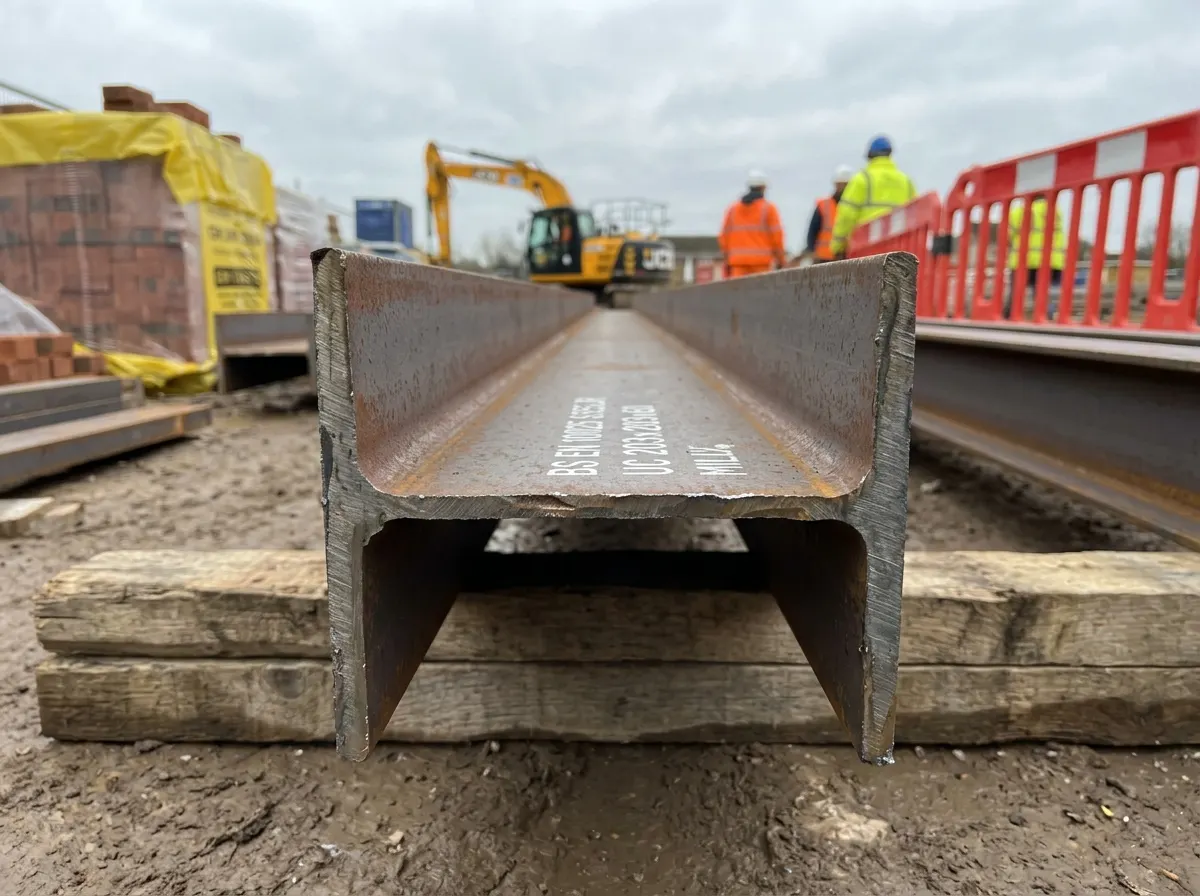 A squarer H-shaped Universal Column (UC) steel