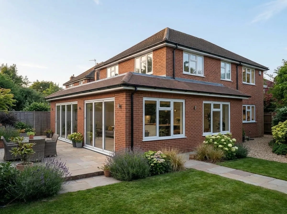 Wrap-Around Kitchen Extension